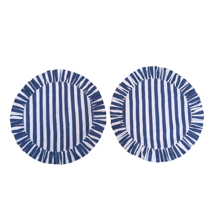 Iris frill Placemats, Sets of 2