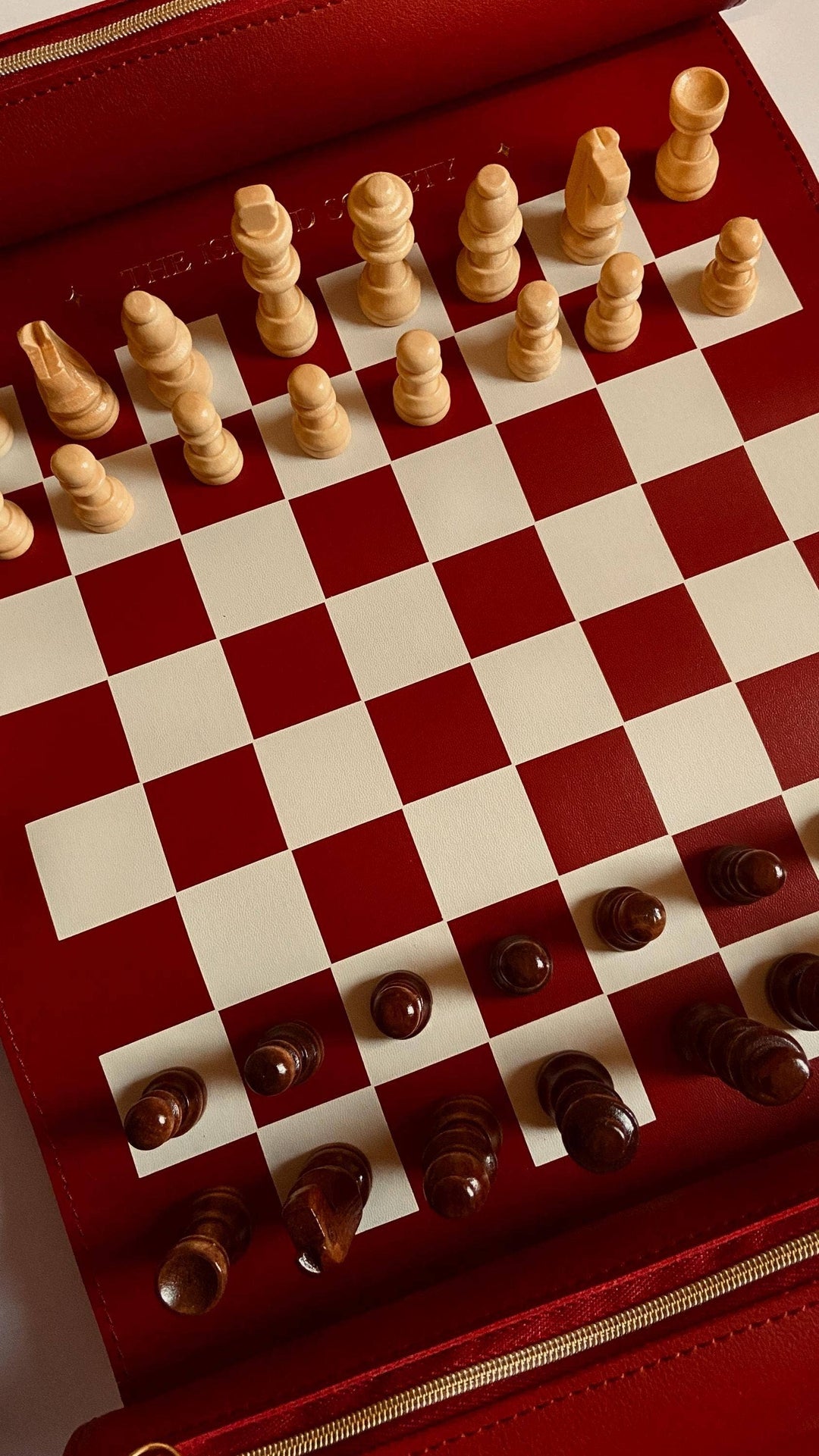 Premium Chess Set - Vegan Leather