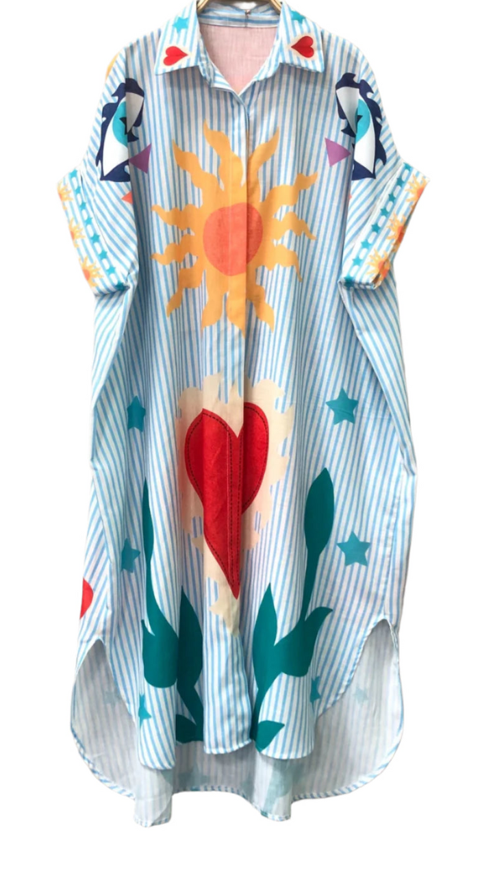 Sun Printed Dress