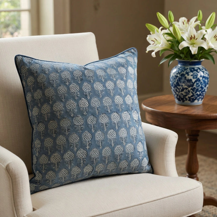 Mona Blue Cushion Cover