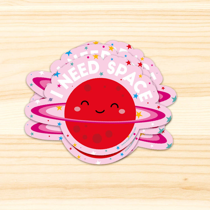 Sticker I need space