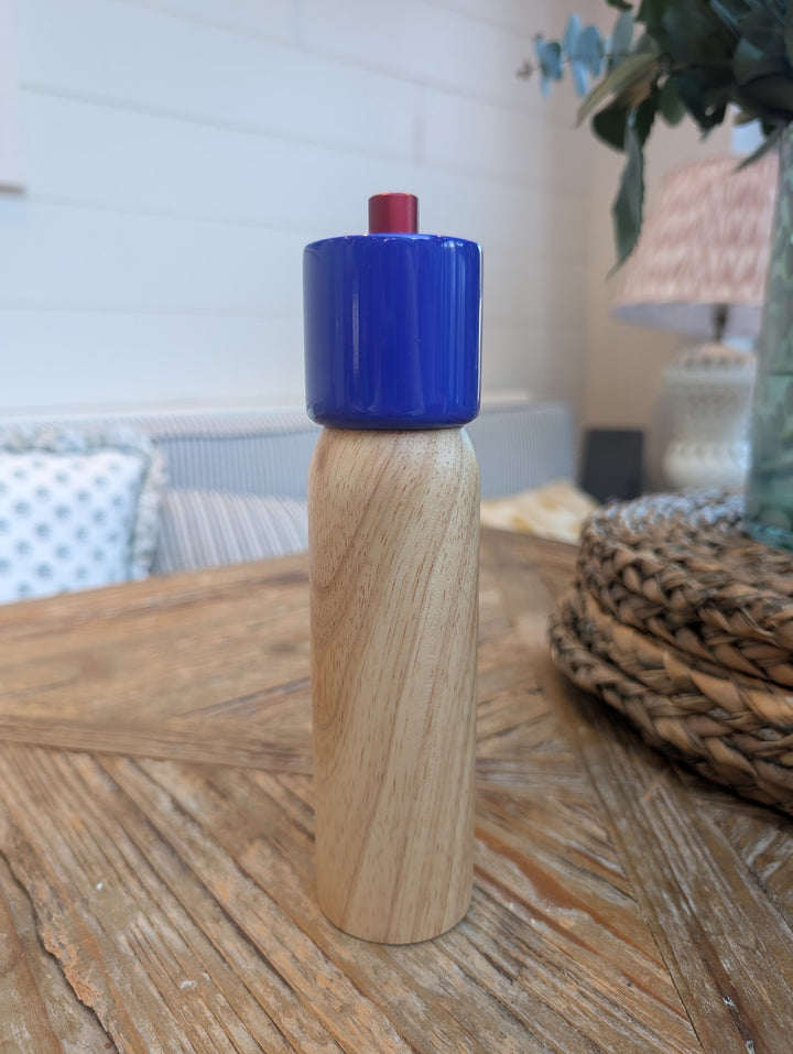 Salt/Pepper Grinder Blue and Red (Large)
