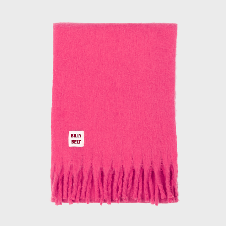 Pink Oversized Scarf