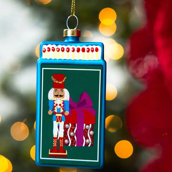 Matchbox Ornament - Nutcracker