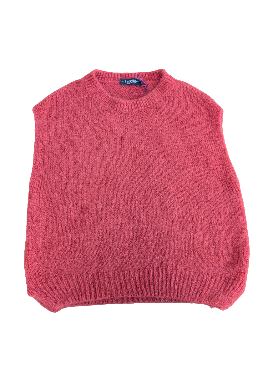 Mohair Sleeveless Sweater