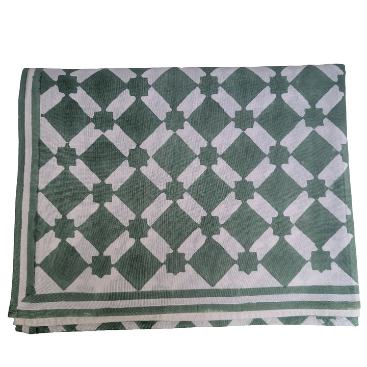 Adeline Seagreen Tablecloth