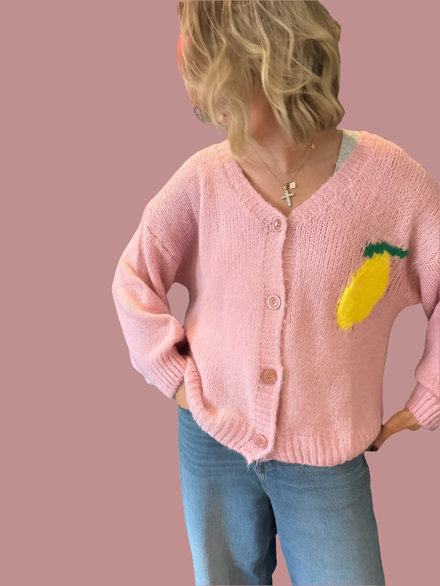 Lemon Cello Cardigan