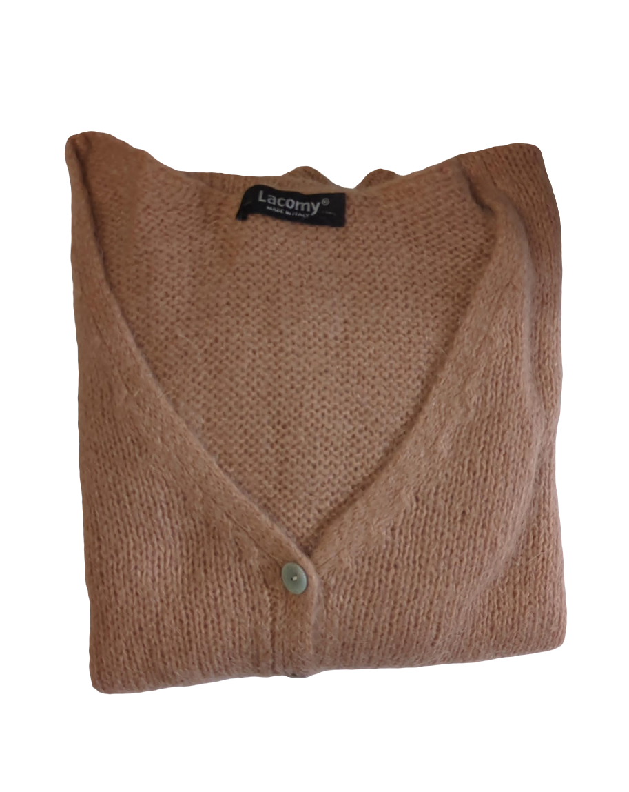 Mohair Knitted Cardigan