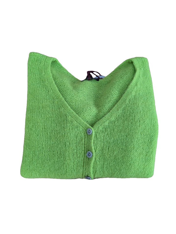 Mohair Knitted Cardigan