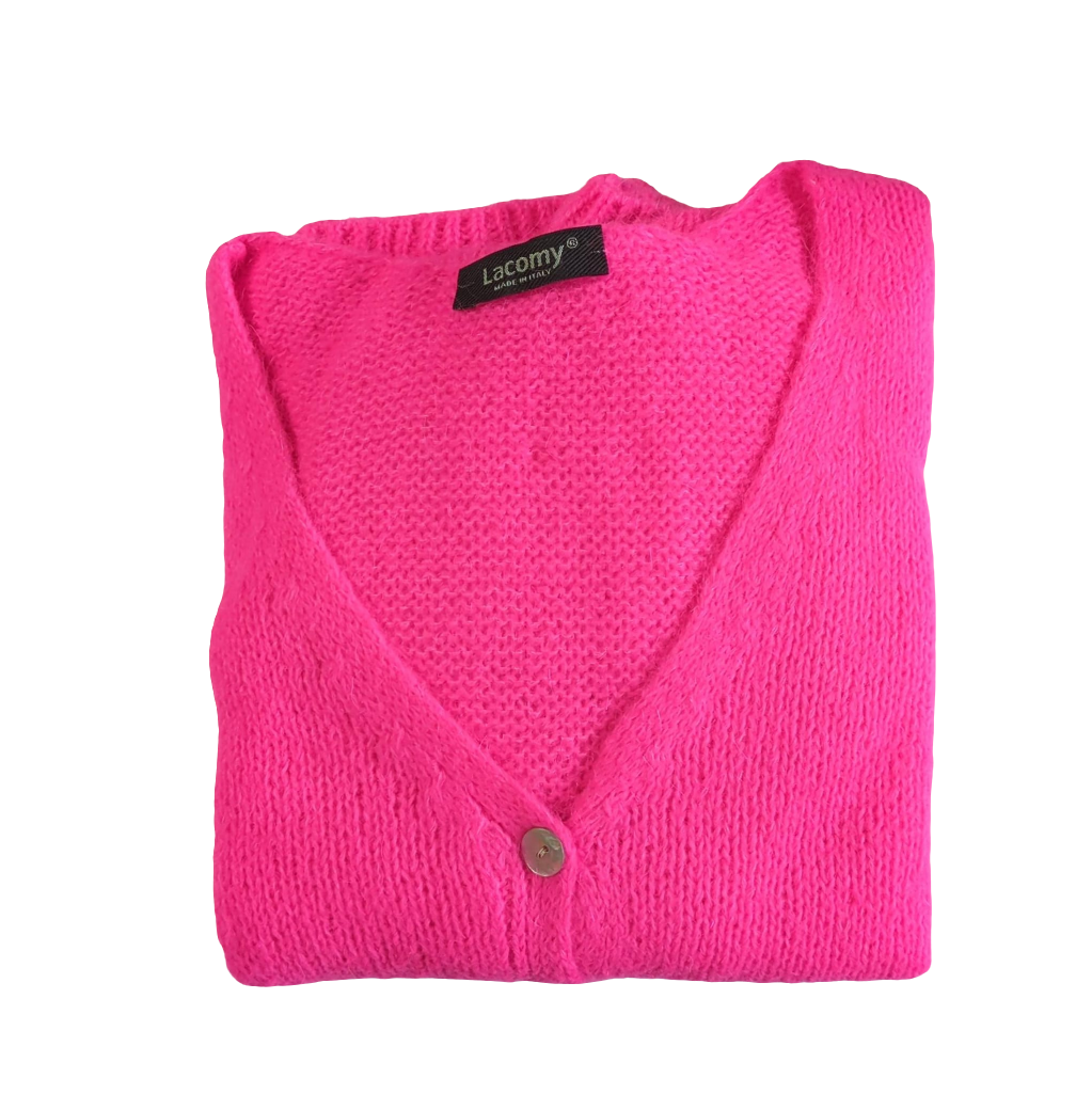 Mohair Knitted Cardigan