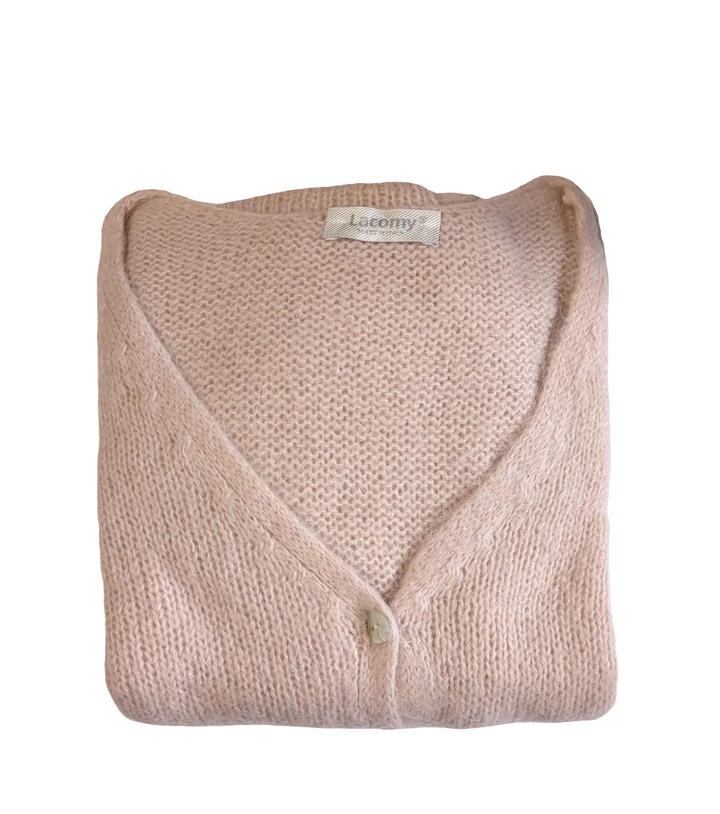 Mohair Knitted Cardigan