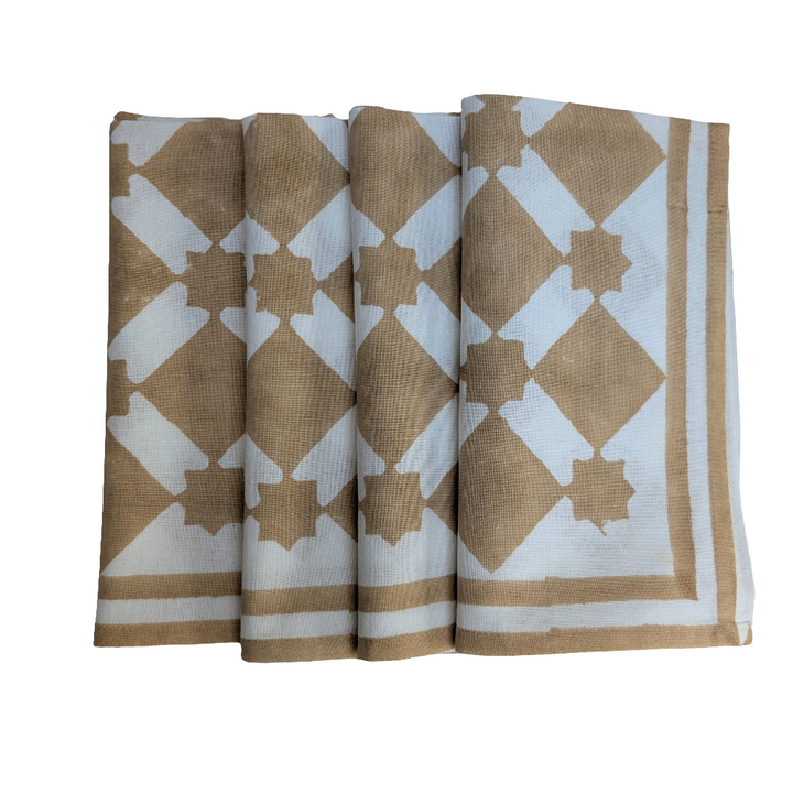 Adeline Biscuit Napkin, Set of 4-Napkins-LNH Edit