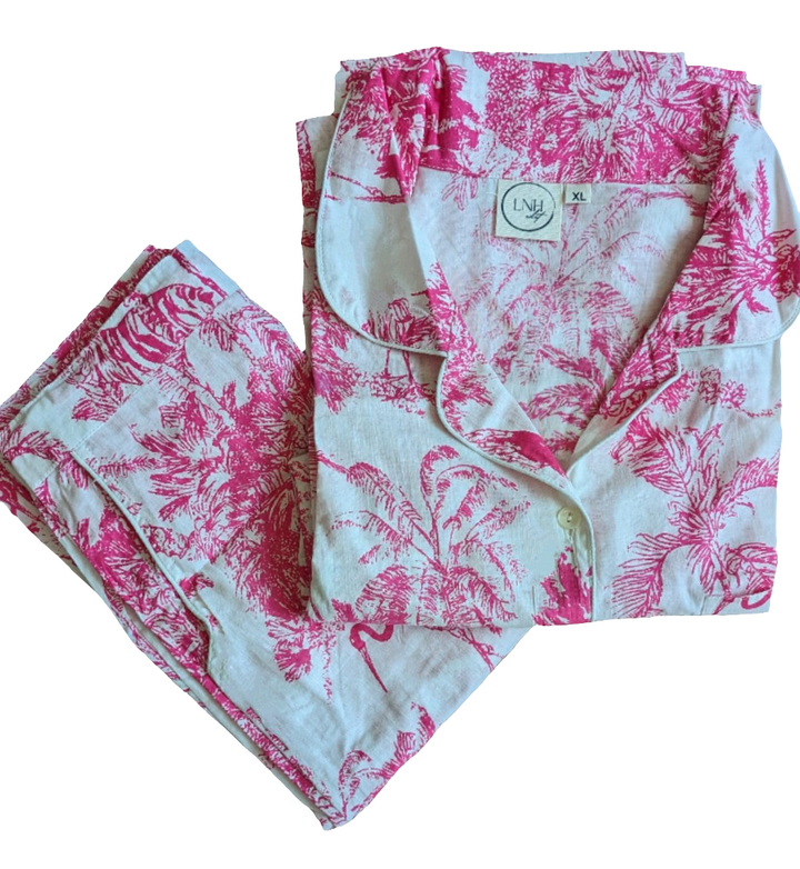 Jasmin Pink Pyjama Set