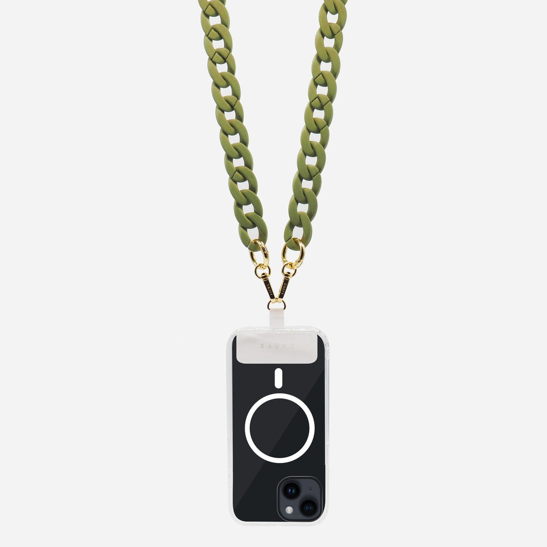 Khaki phone chain