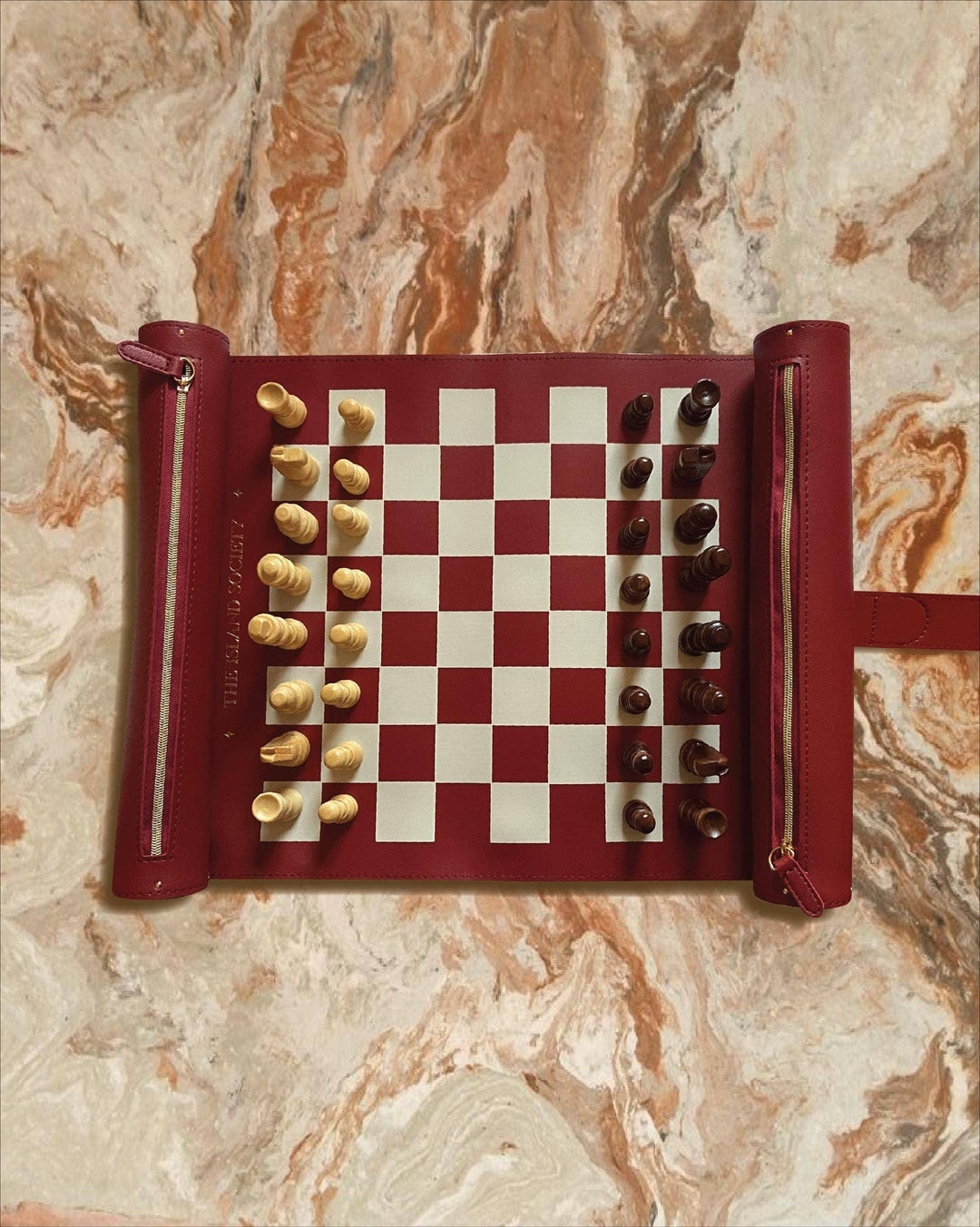 Premium Chess Set - Vegan Leather