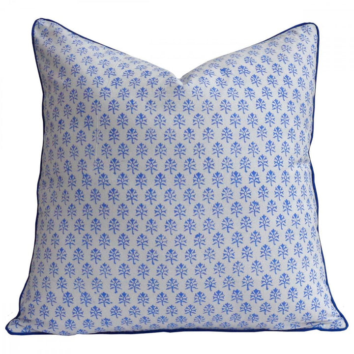 Theodore Blue Cushion Cover-Cushion Covers-LNH Edit