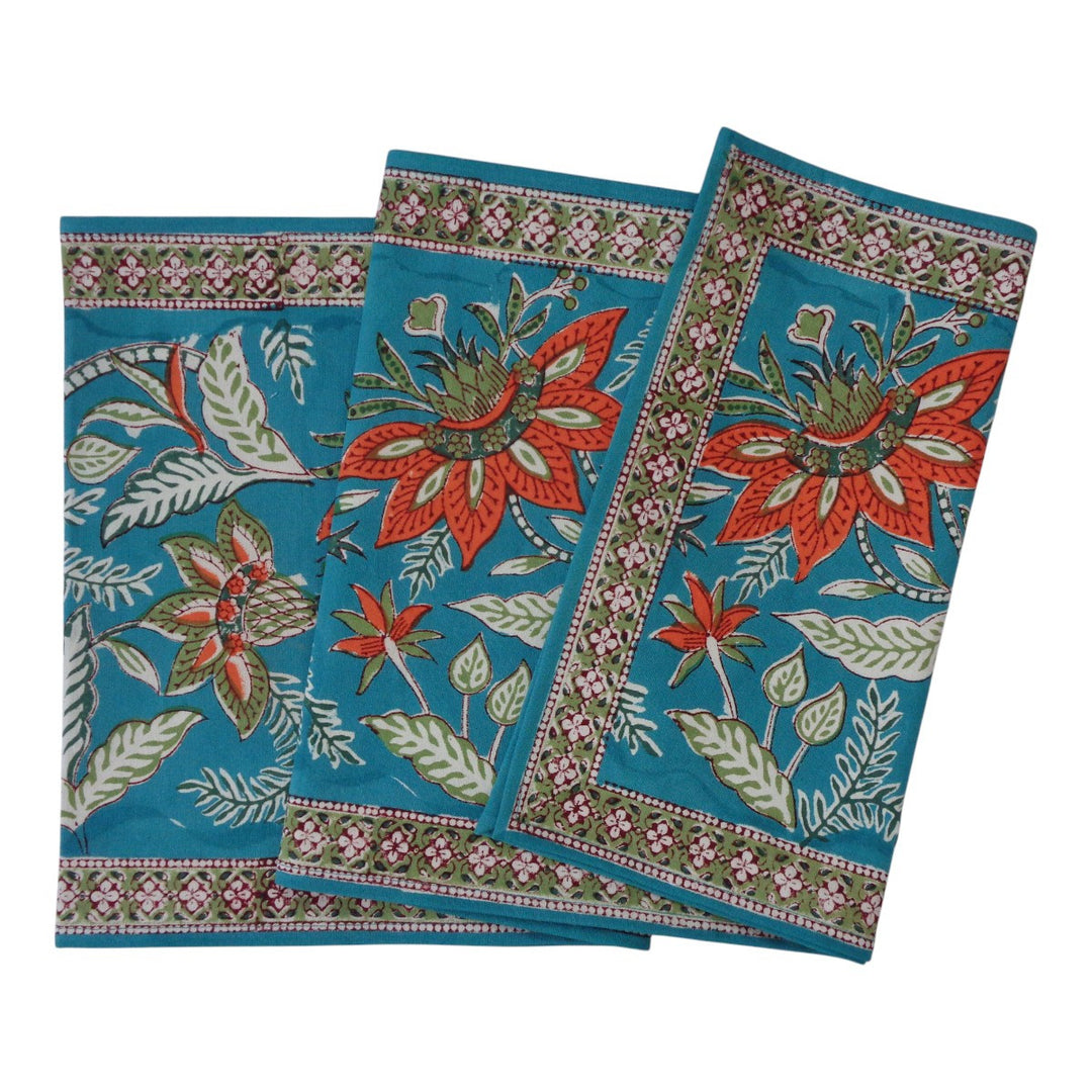 Alison Sea Green Table Runner-Table Runners-LNH Edit