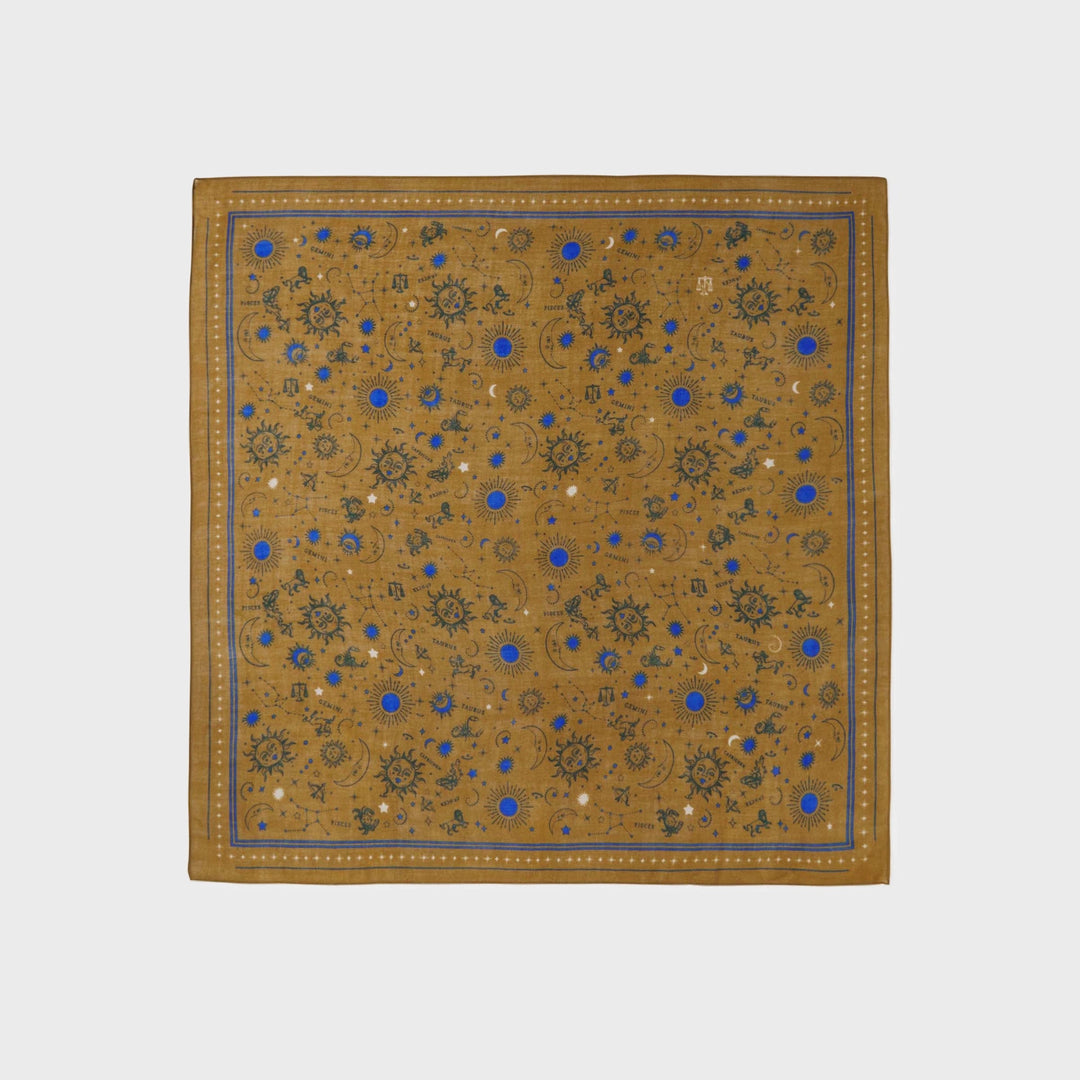 100% Wool Scarf Madeleine Olive