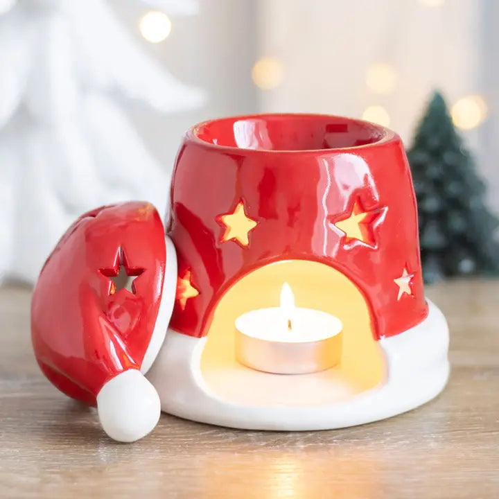 Santa Hat Oil Burner and tea light holder