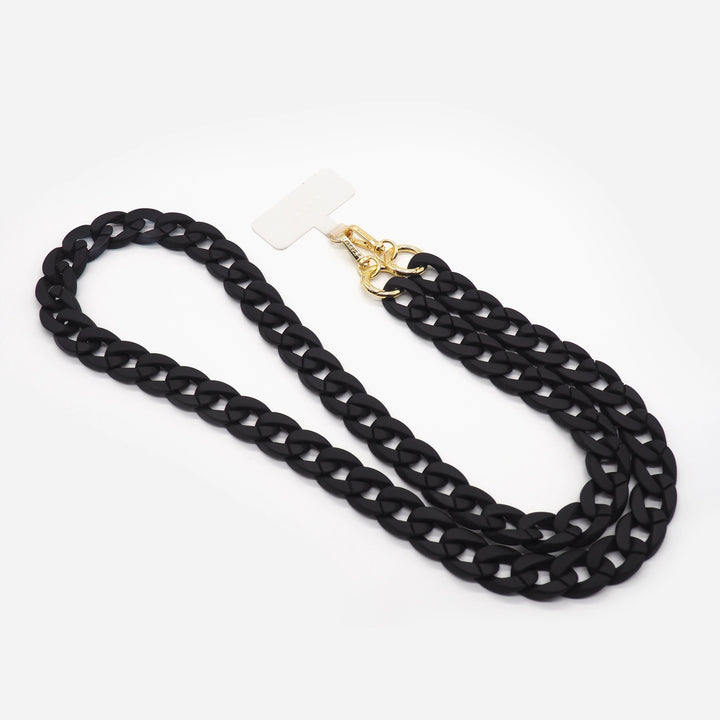 Deep Black phone chain