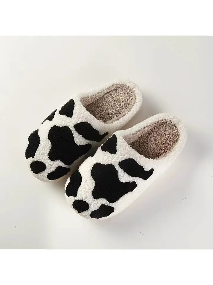 Cow print Slipper