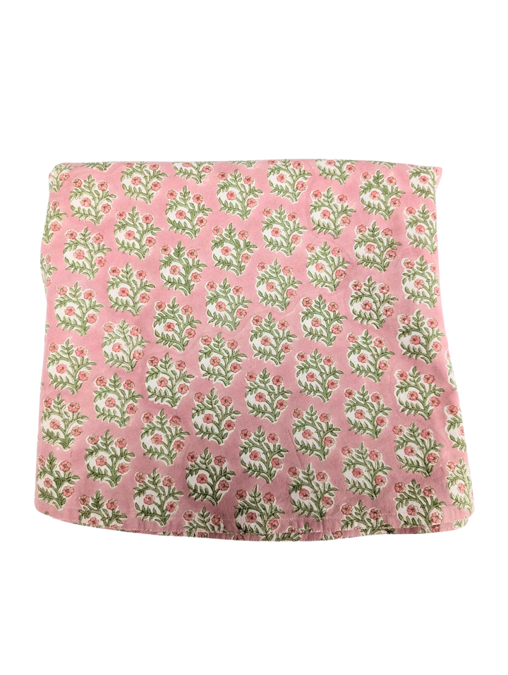 Emily Pink Round Tablecloth