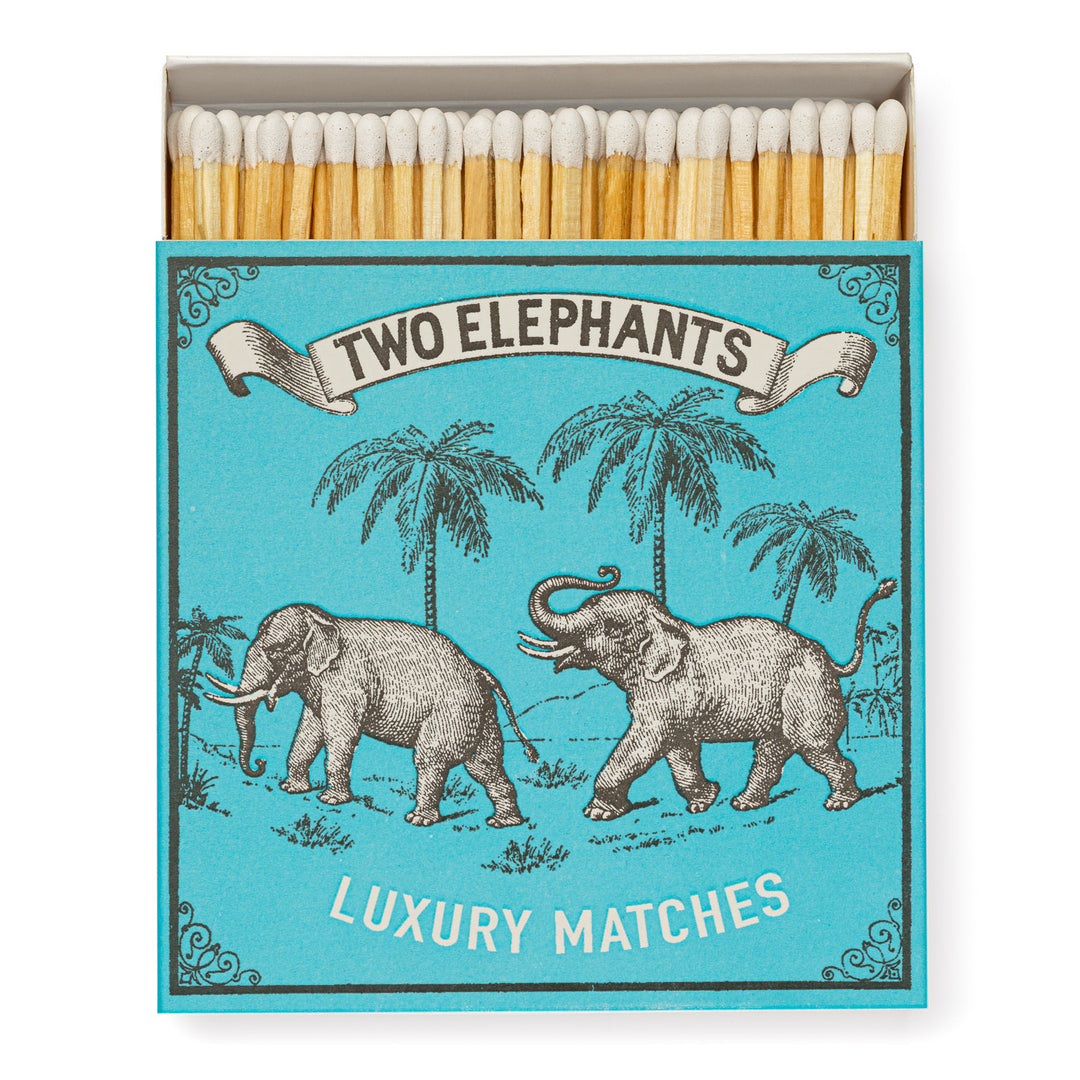 Two Elephants Matchbox