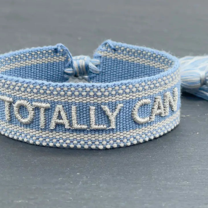 I Totally Can Woven Bracelet-Bracelets-LNH Edit