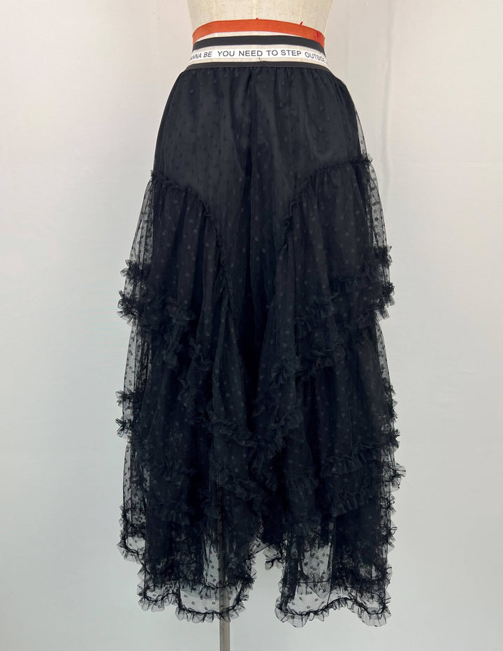 Black Lace skirt