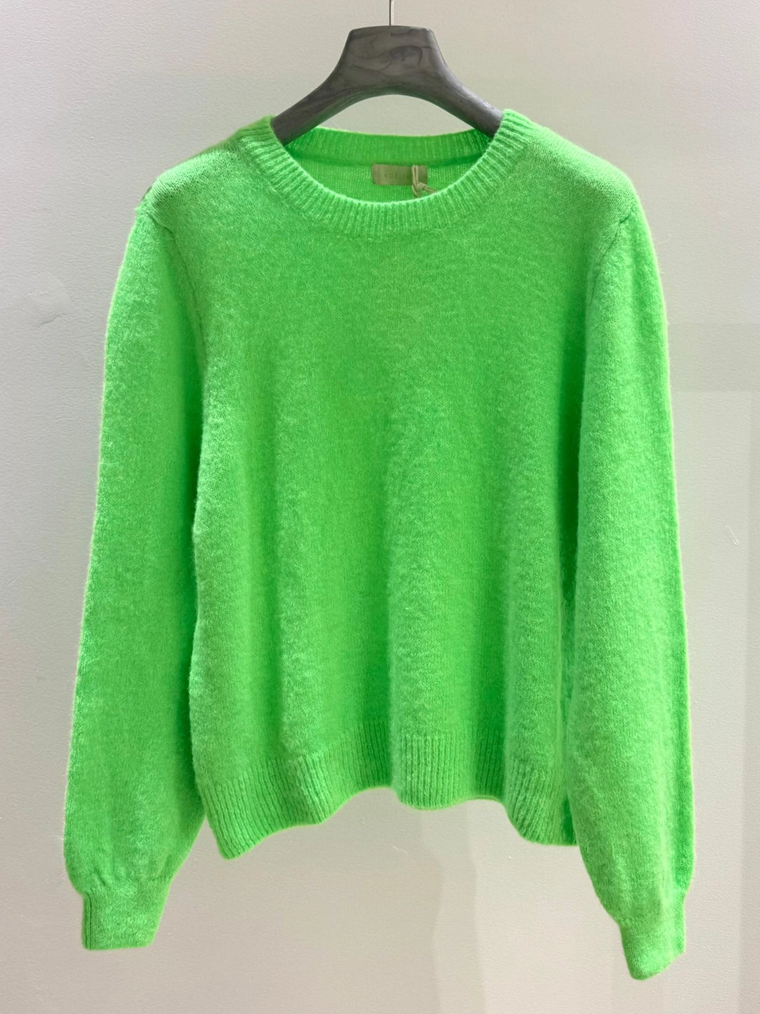Neon Green Crewneck Sweater