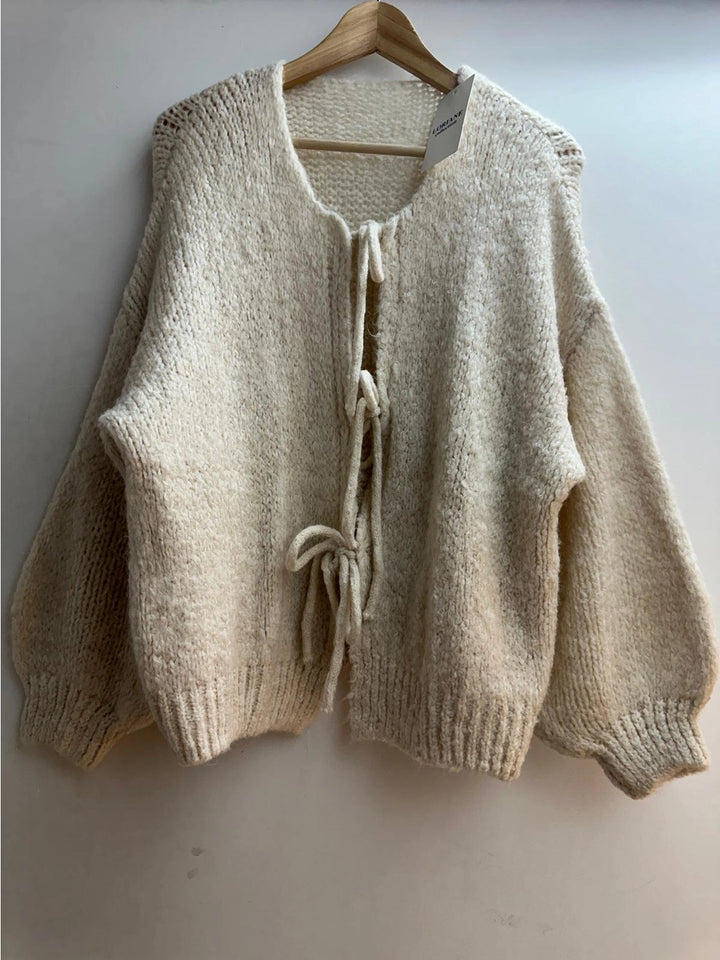 Tie Front Cardigan