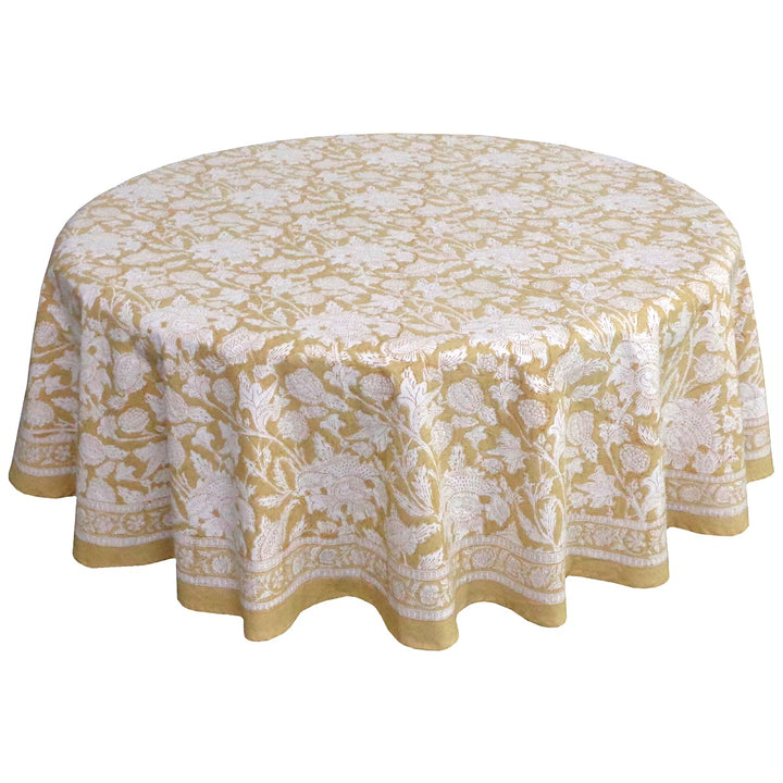 Mabel Round Tablecloth-Tablecloths-LNH Edit