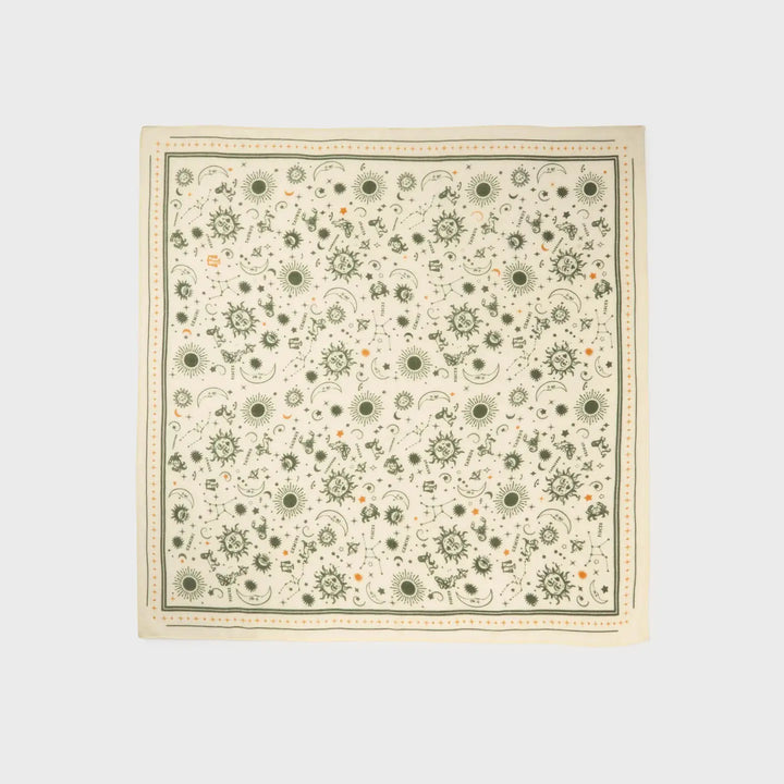 100% Wool Scarf Madeleine Ecru