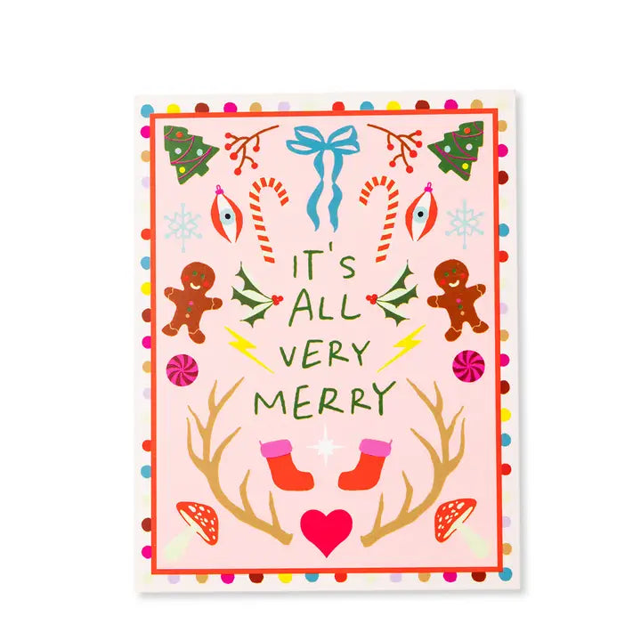 Boxed Greeting Card S/8 - Twinklemas--LNH Edit