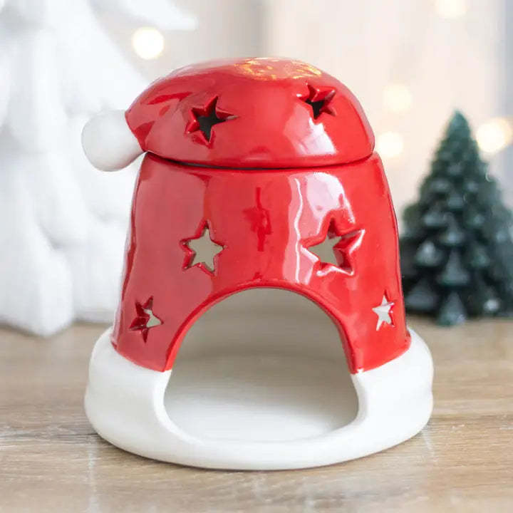 Santa Hat Oil Burner and tea light holder