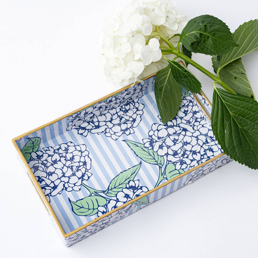 Hydrangea Stem Vanity Tray-Trays-LNH Edit