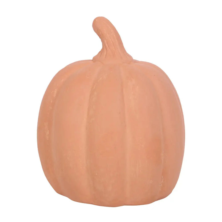 Terracotta Halloween Pumpkin 15cm