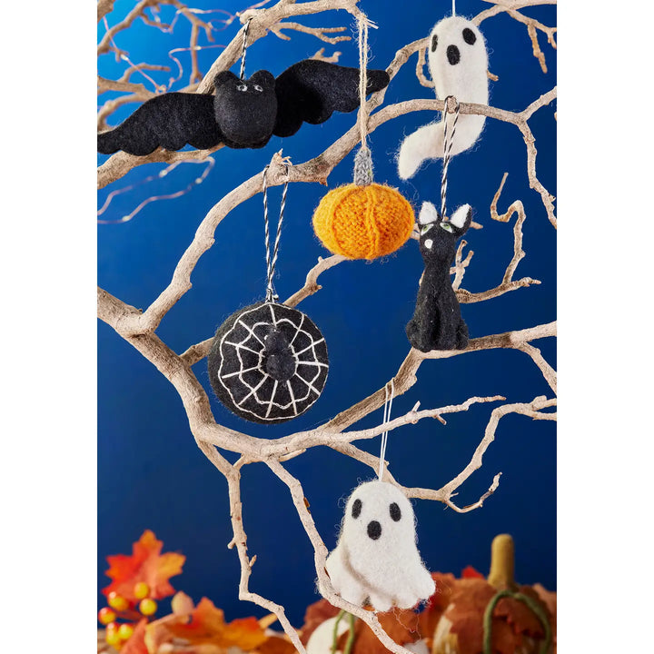 Felt Spider Web Halloween Deccoration