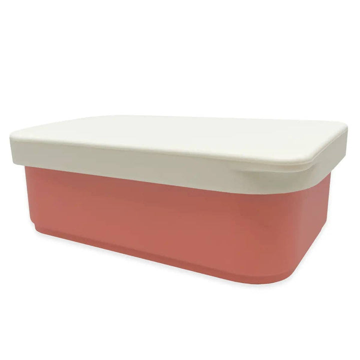 Pre order Stainless steel lunchbox with silicone lid: Pink--LNH Edit
