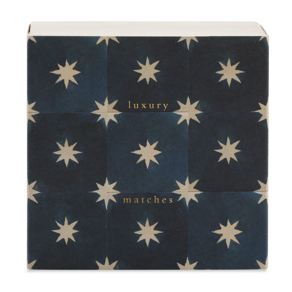 Navy Star Tile by Wanderlust | Square - Safety Matches-Matches-LNH Edit