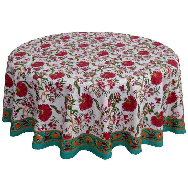 Prancer Round Tablecloth-Tablecloths-LNH Edit