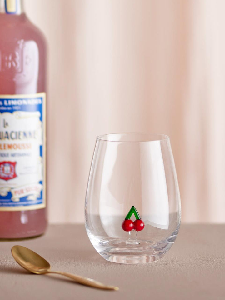 Misa Drinking Glass, cherry  sold individually