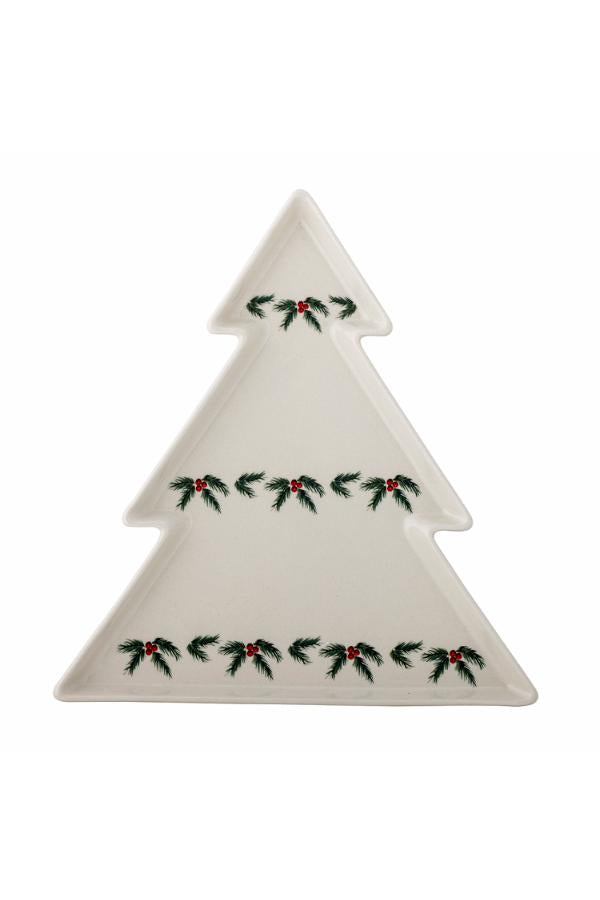 Holly Tree Serving Plate--LNH Edit