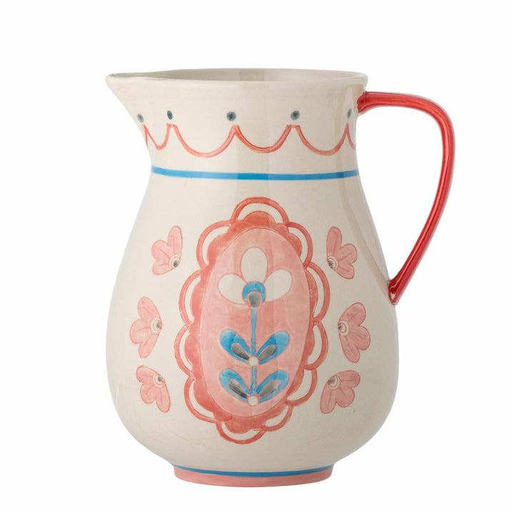 Odina Jug, Rose, Stoneware--LNH Edit