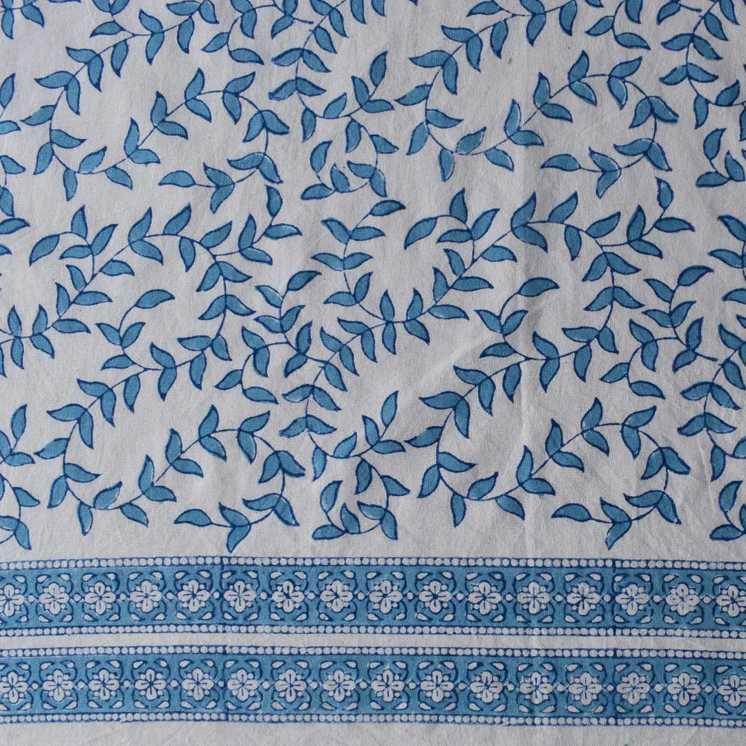 Tally Blue/WHite Rectangular Tablecloth