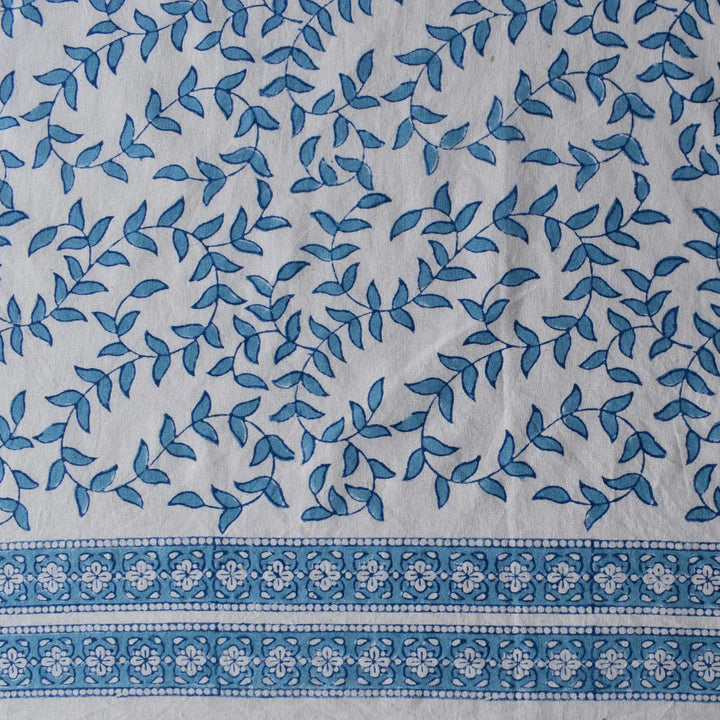 Tally Blue/WHite Rectangular Tablecloth