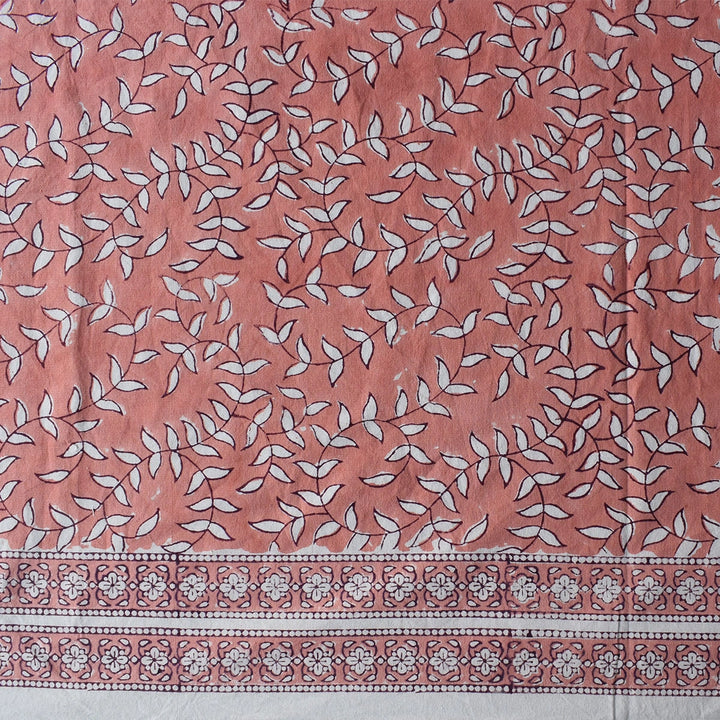 Tally Coral Rectangular Tablecloth
