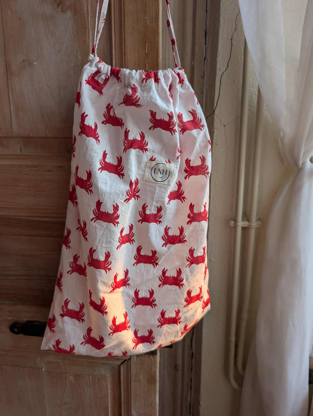 Red Crab Cotton Pyjama Gift Set – 100% Cotton Coastal Sleepwear--LNH Edit
