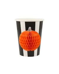 Halloween Honeycomb Cups, Set of 8-Paper Cups-LNH Edit