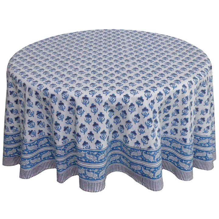 Hilary Round Tablecloth-Tablecloths-LNH Edit